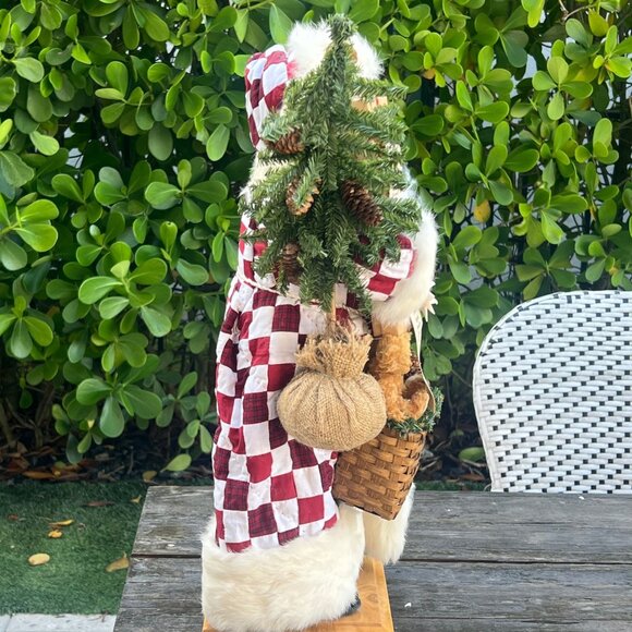 LYNN HANEY "Country Time Memories" Large SANTA #2171 SIGNED 2001 Good List Bear - Picture 13 of 15